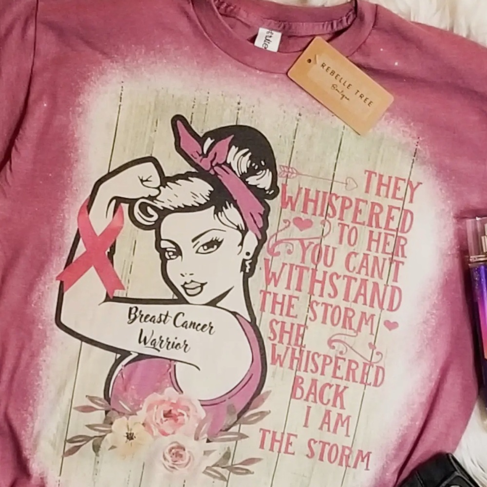 Women's Gray Faith Family Football Tee